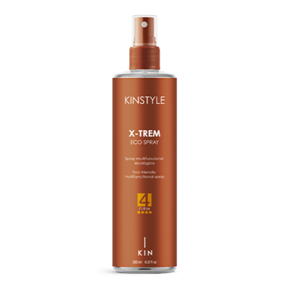 Мултифункционален спрей за коса със силна фиксация Kin Cosmetics KinStyle X-Trem Eco Spray 200 ml 