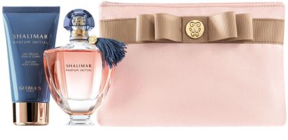 Дамски комплект Guerlain Shalimar Parfum Initial EDP 60 ml + лосион за тяло 75 ml + несесер