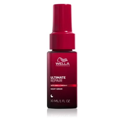 Нощен серум за възстановяване на увредена късаща се коса Wella Professionals Ultimate Repair Night Serum 30ml