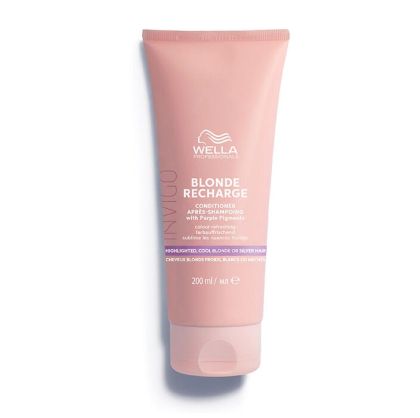 Балсам с цветни пигменти за матиране на руса коса WELLA Invigo Blonde Recharge Cool Conditioner 200ml