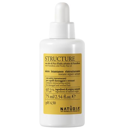 Реструктуриращ серум за възстановяване на увредена коса Natubia Structure Instant Restructuring Serum 75 ml