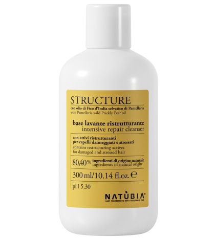 Възстановяващ шампоан за увредена коса Natubia Structure Restructuring Cleansing Base 300 ml