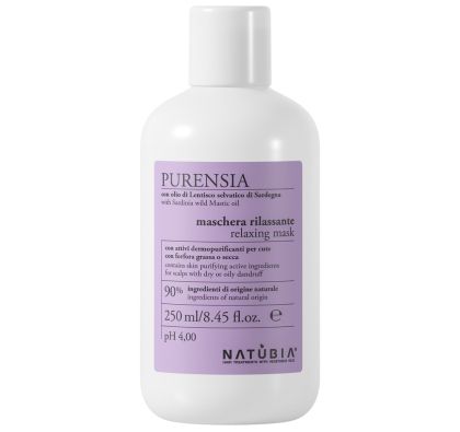 Релаксираща маска за коса със сух или мазен пърхот Natubia Purensia Relaxing Mask 250 ml