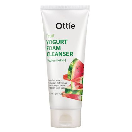 Почистваща пяна за лице с йогурт и диня Ottie Fruit Yogurt Foam Cleanser Watermelon 150ml