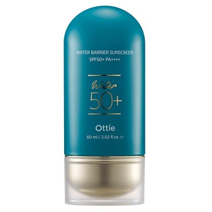 Водоустойчив слънцезащитен крем за лице и тяло Ottie Water Barrier Sunscreen SPF50+ PA++++ 60ml