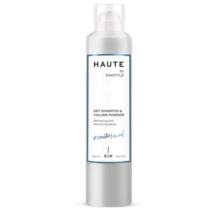 Сух шампоан и пудра 2 в 1 за обем на косата Kin Cosmetics KinStyle Haute Dry Shampoo & Volume Powder 300 ml