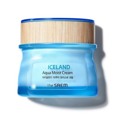 Хидратиращ крем за лице The Saem Iceland Aqua Moist Cream 60 ml