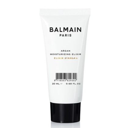 Travel Size Хидратиращ арганов еликсир за коса Balmain Argan Moisturizing Elixir 20 ml
