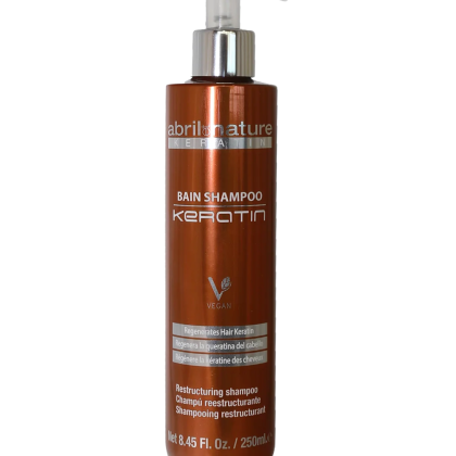 Шампоан с кератин за възстановяване на третирана коса Abril et Nature Keratin Bain Shampoo Keratin 250 ml 