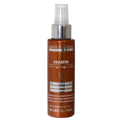 Концентран интензивен крем за възстановяване на третирана коса Abril et Nature Keratin Intensive Concentrated Nourishing Cream 100 ml 