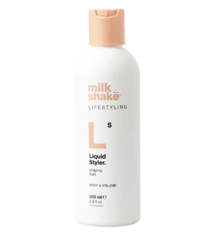 Уплътняващ течен гланц за блясък и обем milk_shake Lifestyling Liquid Styler 200ml