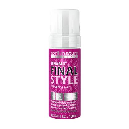 Стилизиращ мус за коса със силна фиксация Abril et Nature Advanced Styling Dynamic Final Style Fix Forze 100 ml