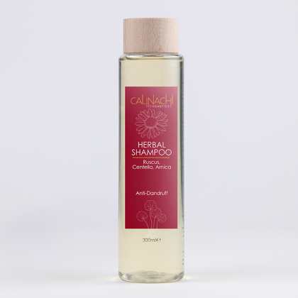 Билков шампоан против пърхот Calinachi Cosmetics Herbal Anti Dandruff Shampoo 300 ml