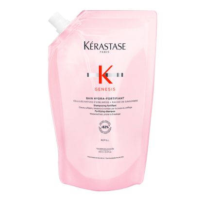 Шампоан пълнител против косопад за тънка коса и мазни корени Kerastase Genesis Bain Hydra-Fortifiant Shampoo Refill 500ml