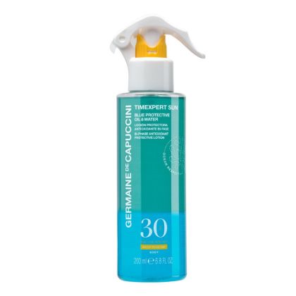Промо - Слънцезащитeн лосион за тяло SPF30 Germaine de Capuccini Blue Protective Oil & Water 200ml