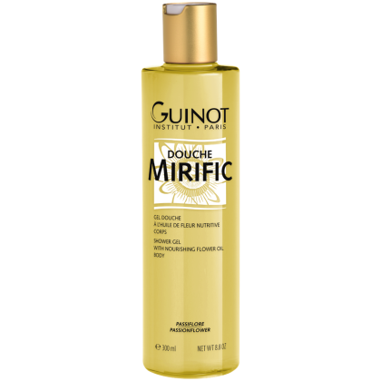 Подхранващ душ-гел с масло от пасифлора Guinot Institut Paris Douche Mirific 300 ml