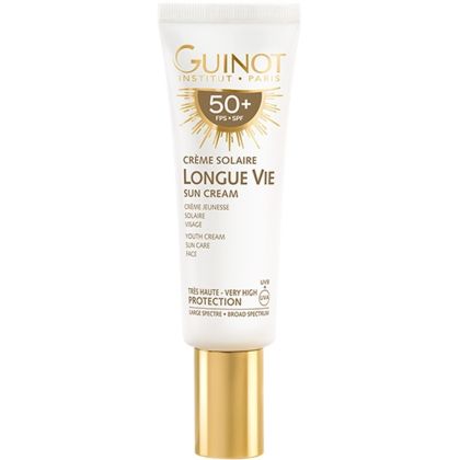 Регенериращ фотозащитен крем за лице с SPF50 Guinot Institut Paris Crème Solaire Longue Vie SPF50 50 ml