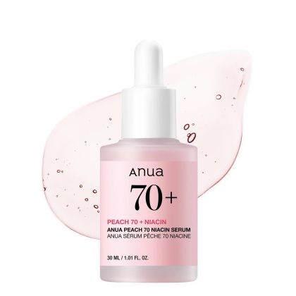 Серум за сияйна и стъклена кожа с праскова и ниацинамид ANUA Peach 70% Niacinamide Serum 30ml