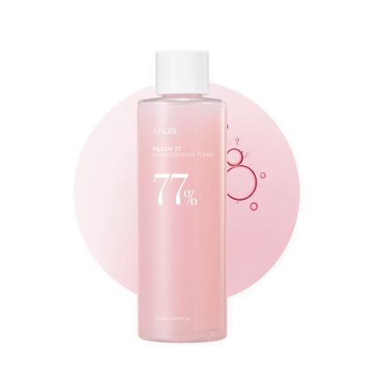Тоник за сияйна и стъклена кожа с праскова и ниацинамид ANUA Peach 77 Niacin Essence Toner 250ml