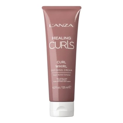 Кремът за дефиниране на къдрици с естествени растителни масла Lanza Curl Whirl Defining Creme 125ml