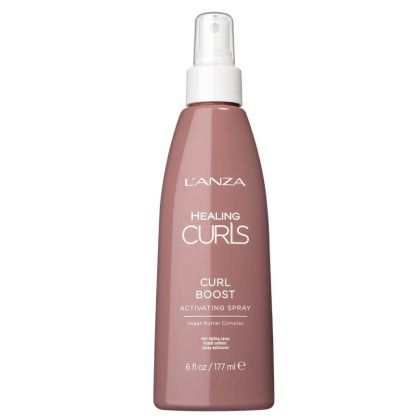 Активиращ спрей за къдрици с естествени растителни масла и протеин Lanza Curl Boost Activating Spray 177ml