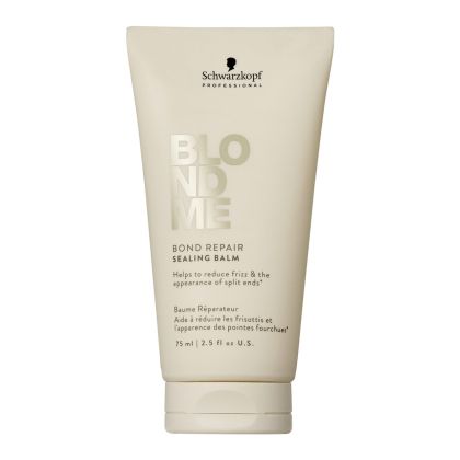Терапия без отмиване против накъсване и топлинно увреждане Schwarzkopf Professional BlondMe Bond Repair Sealing Balm 75ml