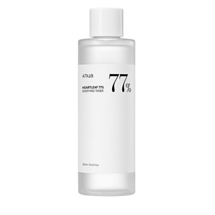 Успокояващ тонер за лице против раздразнения и зачервявания ANUA Heartleaf 77% Soothing Toner 250 ml