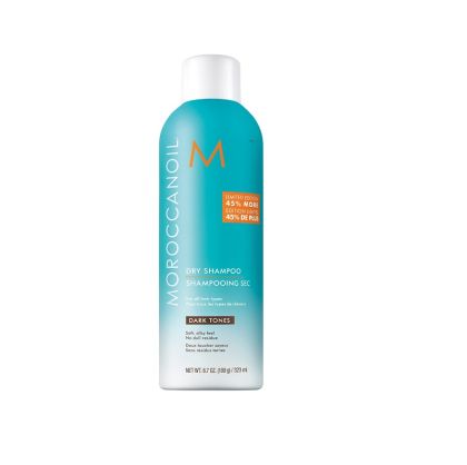 Сух шампоан за тъмни коси с UV защита Moroccanoil Dry Shampoo 323мл