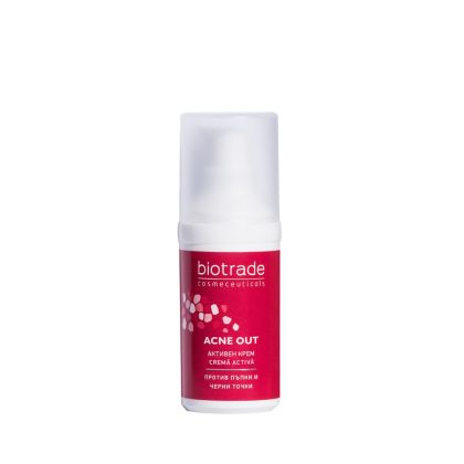 Интензивен крем за локално третиране на акне BIOTRADE Acne Out Active Cream 30ml