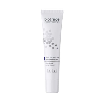  Интензивен крем за кожа с акне, розацея, пигментации и неравен тен BIOTRADE Intensive Care Cream Azelaic Acid 20% + Niacinamide 6% 30ml