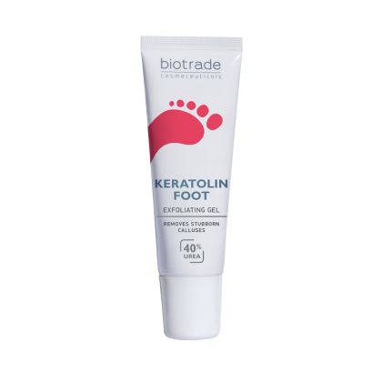 Интензивен хидратиращ и омекотяващ гел за пети BIOTRADE Keratolin Foot Gel 40% Urea 15ml