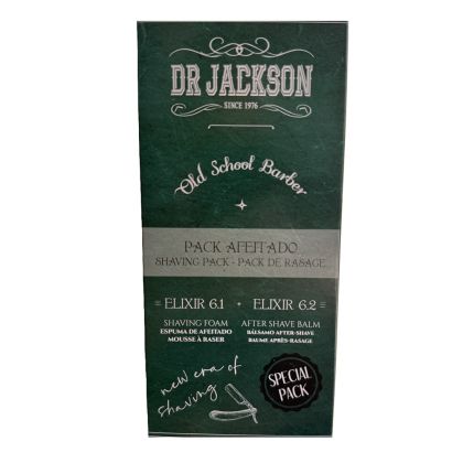 Комплект за бръснене с първокласна пяна и афтършейв Dr. Jackson Kit Afeitado 