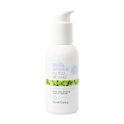 Заглаждащ серум за плътна порьозна коса milk_shake No Frizz Glistening Rich Serum 100ml 