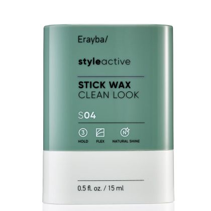 Стик вакса за изглаждане и контрол с гъвкава фиксация Erayba StyleActive S04 Stick Wax Clean Look 15ml