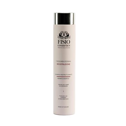Възстановяващ бутиков шампоан за изтощената, третирана и увредена коса Fisio Cosmetics Repair Shampoo 250ml