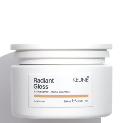 Хидратираща маска за многоизмерен огледален блясък Keune Care Radiant Gloss Illuminating Mask 250ml
