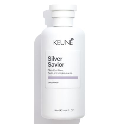 Неутрализиращ матиращ балсам за свеж тон на руса и сребриста коса Keune Care Silver Savior Conditioner 250ml