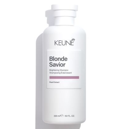 Безсулфатен озаряващ шампоан за възстановяване на изрусена коса Keune Care Blonde Savior Brightening Shampoo 300ml