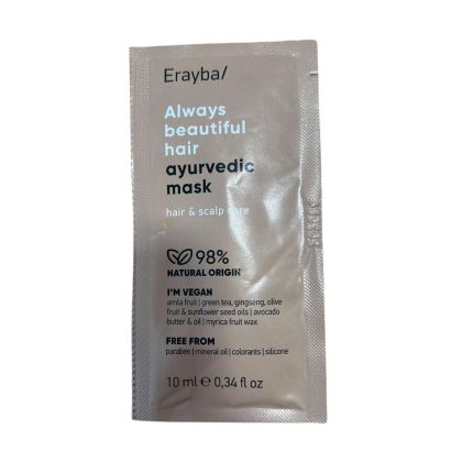Регенерираща маска за всеки тип коса  Erayba ABH Ayurvedic Mask 10ml.