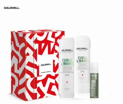 Комплект за къдрава коса Goldwell Curly Twist Duo