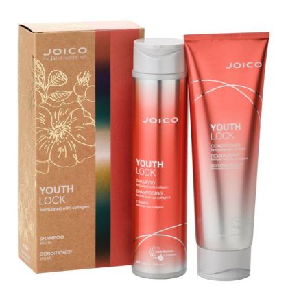 Ревитализиращ комплект с колаген и масло от бурити Joico Youth lock Duo