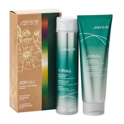 Комплект за обем с оризови протеини и бамбук Joico JoiFull Volumizing Duo