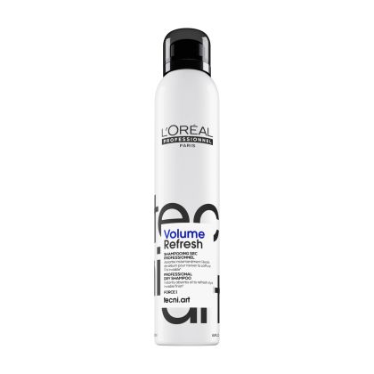 Невидим сух шампоан без алкохол Loreal Professionnel Tecni Art Volume Refresh 200 ml