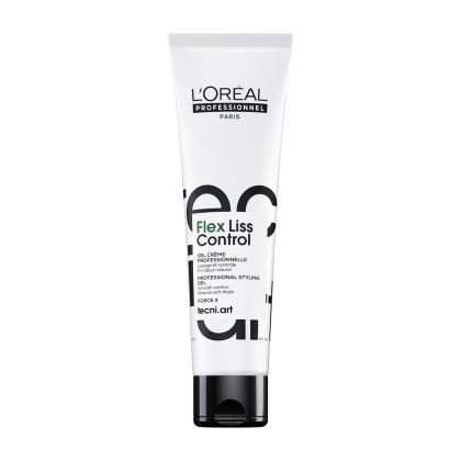Изглаждащ крем за лека фиксация и много блясък с UV филтър  Loreal Professionel Tecni Art Flex Liss Control 150 мл.