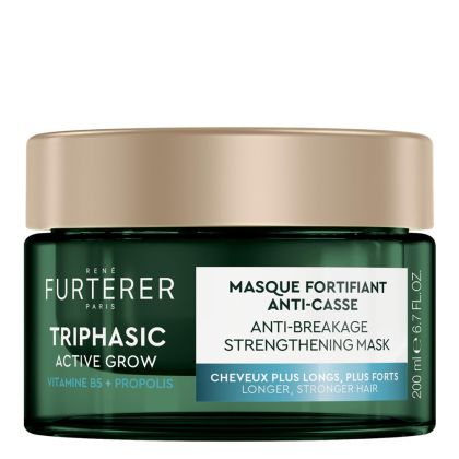 Укрепваща маска против накъсване Rene Furterer Triphasic Active Grow Anti-Breakage Strengthening Mask 200ml