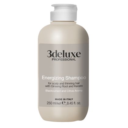 Енергизиращ шампоан за изтъняла коса с косопад 3Deluxe Professional Energizing Shampoo 250ml