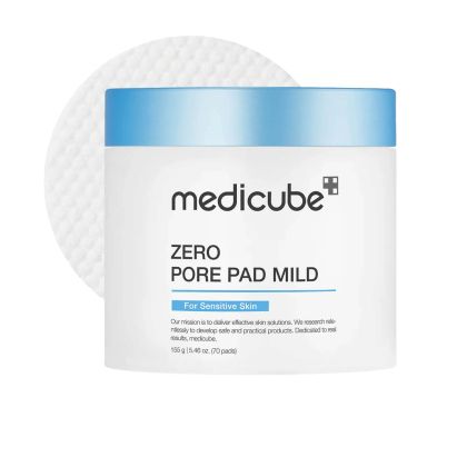 Тампони за чувствителна кожа с разширени пори и омазняване Medicube Zero Pore Pad Mild 70бр
