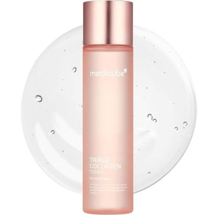 Колагенов тонер за изглаждане, уплътняване и хидратиране на кожата Medicube Triple Collagen Toner 4.0 140ml