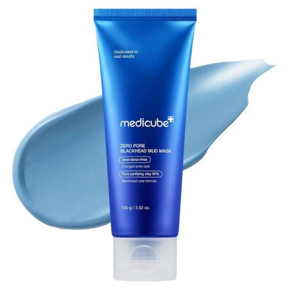 Детокс маска против пори и черни точки с глина + AHA + BHA + PHA Medicube Zero Pore Blackhead Mud Mask 100g