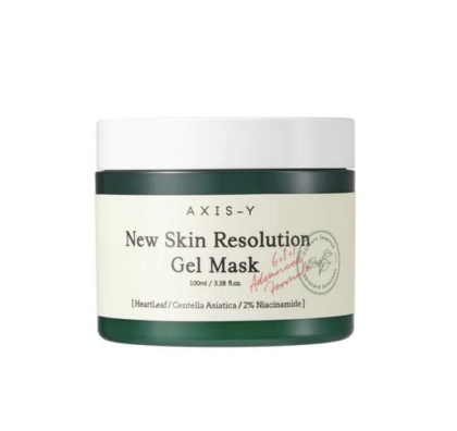 Гел маска за освежаване, изсветляване и успокояване на кожата AXIS-Y New Skin Resolution Gel Mask 100 ml